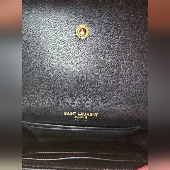 SAINT LAURENT Cassandre Carré Card Case - Picture 6 of 7